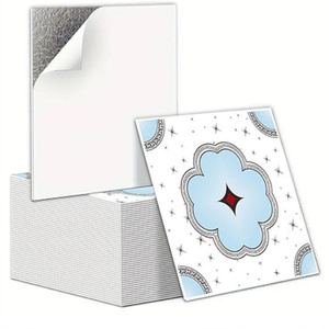 Papier peint auto-adhésif à motifs floraux, imitation carrelage céramique, autocollant mural imperméable pour crédence de <span class=keywords><strong>cuisine</strong></span> - Product Image 5