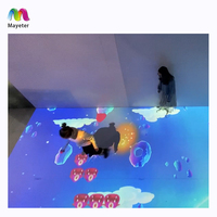Lave d'intérieur AR Games Interactive Projection Floor Software Game Interactive Floor Projector System