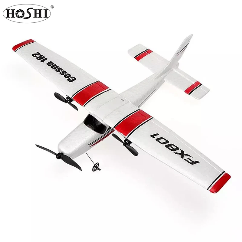 2022 Hot DIY FX-801 RC Plane Toy EPP Craft Foam Electric Outdoor Remote Control Glider Airplane DIY Fixed Wing Aircraft
