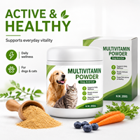 Poudre de vitalité quotidienne pour animaux de compagnie, pour toutes les étapes de vie, soutien du système immunitaire, santé cardiaque et visuelle, supplément de taurine pour chiens et chats