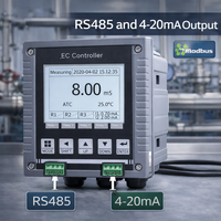 Sonde transmetteur de contrôleur de qualité de l'eau haute précision en ligne EC 4-20mA RS485 Modbus TDS Salinité Résistivité OEM ODM