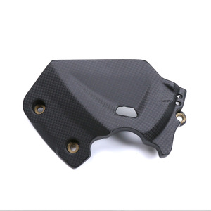 High Quality Carbon Fiber Front Sprocket Cover For Ducati Hypermotard 950 - Product Image 2