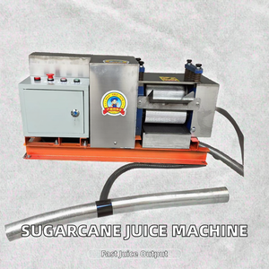 آلة عصر قصب السكر وصنع العصير 220 فولت مع مكونات المحرك الأساسية لمصانع معالجة الفواكه مباشرة من الصين - Product Image 2
