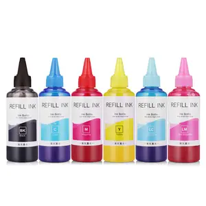 Ocbestjet 100ML/Bottle L805 Sublimation Printer Ink For Epson L355 P50 T50 L100 L110 L200 L210 L800 L805 L810 L1800 Printers