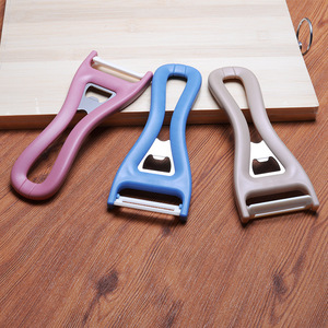 ที่ปอกผลไม้เซรามิก สีเทา สีฟ้า สีแดง ปลอดภัยสำหรับเครื่องล้างจาน อุปกรณ์ครัวสำหรับปอกแอปเปิ้ล แตงกวา แครอท แตงฝรั่ง - Product Image 4