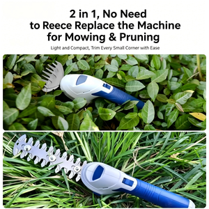 <b>Hedge</b> <b>Trimmer</b> 24 Inch Dual Blade <b>Rechargeable</b> Battery Powered Cordless Garden <b>Trimmer</b> For Home Use - Product Image 2