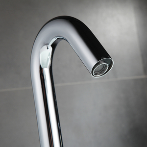 Matte Đen Cảm Biến Tap Cảm Biến Tự Động Vòi Nóng Lạnh Crane Sàn Núi Phòng Tắm Basin Chậu Vòi Chrome - Product Image 5