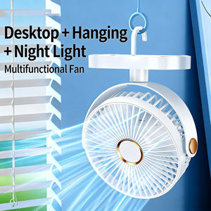 Nuevo ventilador de escritorio portátil, recargable, silencioso y pequeño para estudiantes y oficinas - Product Image 2