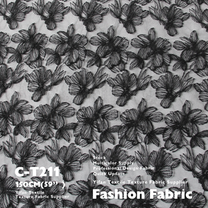 <span class=keywords><strong>2025</strong></span> New Arrival Hollow Hoa Lưới 3D Thêu Lưới Vải Mỏng Và Mềm Mại Cảm Thấy Vải Cho Áo Cưới Áo - Product Image 1