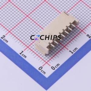 WAFER-PH2.0-7PWB Wire-to-<b>Board</b> <b>Pin</b> Header SMD,P=2mm,Horizontal Mount Connector 1x7P 2mm Horizontal Mount PH - Product Image 2