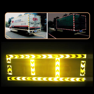 3m X 5cm <span class=keywords><strong>1</strong></span> Rollo/Lote de Adhesivos de PVC Reutilizables de Lujo para Carrocería de Automóvil con Flechas Reflectantes para Decoración de Parabrisas e Impresión Personalizada - Product Image 5