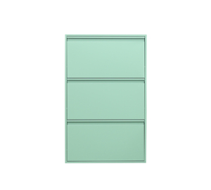 Thiết kế mới nhất 3 lớp Giày Tủ lưu trữ giá thép xoay giá giày - Product Image 6