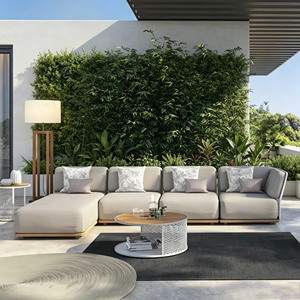 Ensemble <span class=keywords><strong>de</strong></span> canapés <span class=keywords><strong>de</strong></span> <span class=keywords><strong>jardin</strong></span> <span class=keywords><strong>en</strong></span> aluminium <span class=keywords><strong>de</strong></span> luxe au design moderne, <span class=keywords><strong>fauteuil</strong></span> personnalisé pour villa, tissu confortable pour extérieur, cour et appartement - Product Image 3
