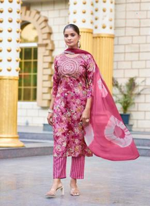 Artridhh 9 Suman Vol 3 Surat Kurti al por Mayor, Vestido Étnico Indio Pakistaní de Seda para Niñas y Mujeres, Uso Diario y Ocasiones Especiales - Product Image 3