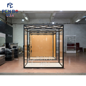 ชั้นวางเสื้อผ้าโลหะสำหรับร้านเสื้อผ้าปรับแต่งได้ - Product Image 1