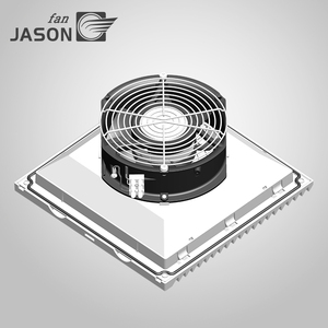 Ventilateur axial électrique 255*255 mm, souffleur à double roulement à billes, pales en acier inoxydable, pour fenêtre, mur, cuisine, salle de bain, toilettes - Product Image 6