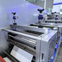 Machine de découpe rotative de rouleau de papier d'étiquette d'autocollant vierge automatique professionnel