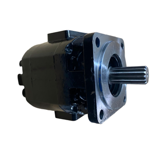 Bomba de Engranajes Hidráulica de Hierro Fundido HuamaoP7600 200CC Uchida Parker Rexroth con Chavetero Recto - Product Image 3
