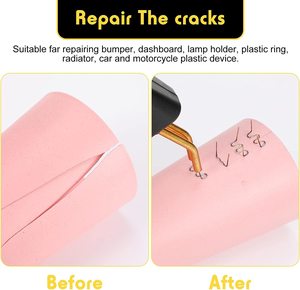 Súng Hàn Nhựa 120W Bộ Hàn Nhựa Bộ Sửa Chữa Vết Nứt Cản Máy Hàn Nhựa Với 400 Chiếc Ghim - Product Image 4