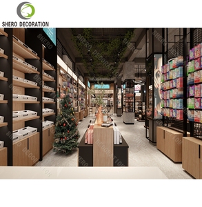 Diseño interior moderno para tiendas de cosméticos, mueble expositor de maquillaje y cuidado de la piel personalizado, mobiliario cosmético para exhibición de cosméticos. - Product Image 1