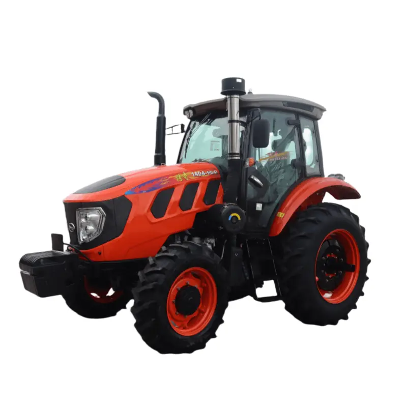 מכירה חמה טרקטור חקלאות 4X4WD טרקטורי דיזל חדשים ומשומשים מוכנים לייצוא כולל מנוע לשימוש בחווה