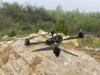 10 pouces FPV Drone 1.6W/2w/3w veilleuse FPV quadrirotor Drone Kit fibre de carbone FPV Drone télécommande Mini Drone