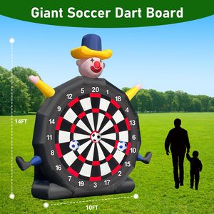 Jeu <span class=keywords><strong>de</strong></span> fléchettes <span class=keywords><strong>de</strong></span> football gonflable géant <span class=keywords><strong>de</strong></span> 14 pieds Jeu <span class=keywords><strong>de</strong></span> fléchettes <span class=keywords><strong>de</strong></span> football gonflable pour l'extérieur Cour Gym Camp <span class=keywords><strong>Sport</strong></span> Jeux utilisation commerciale - Product Image 3