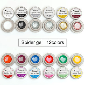 VENALISA Nail Art 5g Spider Gel Wire Drawing Liner Nail Polish Gel DIY Design Black White Silver Gold Neon Color Painting Gel - Product Image 2