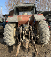 Traktor roda bekas 180hp 4x4wd mesin fiat peralatan mesin pertanian pemuat depan
