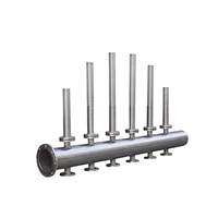 Elemen Filter Cairan Logam Persegi Stainless Steel 304/316 Tahan Lama Desain Tulang Ikan Layar Kawat Wedge Lateral 90%-99%