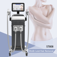 Compteur spécial 808 1064nm Diode Portable Laser Épilation Machine À Glace Équipement D'épilation Du Visage