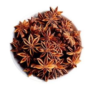 Spezie ed Erbe Singole Prezzo all'Ingrosso Anice Stellato Essiccato 500g Cina Grezzo - Product Image 1