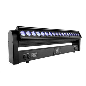 Barra de Luz LED Móvel Colorida 18x40w, Cabeçotes Móveis LED Washers DMX RGBW 4 em 1 com Controle de Pixel, Luzes de Equipamento DJ - Product Image 2