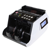 Machine à compter l'argent portable AL-7100, détecteur de billets de banque, compteur de billets haute vitesse, écran TFT, compteur de billets de banque