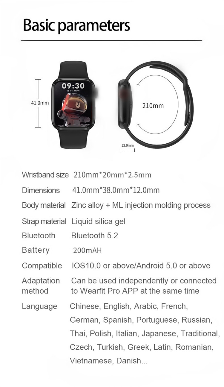 M16 mini smartwatch