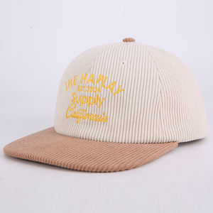 कस्टम 6 पैनल असंरचित कढ़ाई लोगो स्नैपबैक टोपी टोपी - Product Image 4