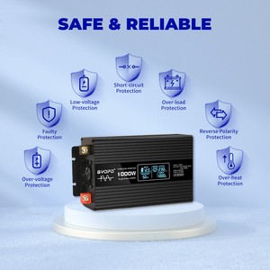 <span class=keywords><strong>2025</strong></span> thiết kế mới pin biến tần 12V/24V 220V chuyển đổi 1000 <span class=keywords><strong>Watt</strong></span> DC để AC năng lượng mặt trời biến tần cho xe tải xe cứu thương - Product Image 5