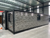 Maison préfabriquée pliable légère et extensible, structure en acier durable, installation rapide, villa moderne portable, logement temporaire