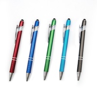 Stylo à écran tactile de bonne qualité Stylo à bille en métal personnalisé bon marché Stylet en aluminium