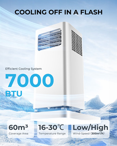 8000 BTU Thiết Kế Mới Mini Xách Tay Điều Hòa Không Khí Hút Ẩm Nhà Thông Minh Xách Tay Điều Hòa Không Khí Với Làm Mát Và Fan - Product Image 2