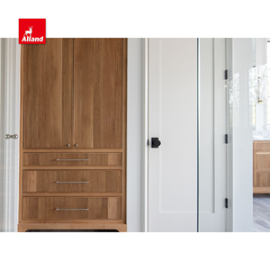 Siêu thanh lịch hàng đầu đánh giá Reed-Ed hoặc rãnh sồi trắng Inset gỗ phòng tắm Vanity với đá cẩm thạch đá và cao lưu trữ tủ quần áo - Product Image 5