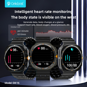 Nuovo <span class=keywords><strong>Smartwatch</strong></span> Sportivo Rotondo alla Moda con Monitoraggio Frequenza Cardiaca, Chiamate BT, Touch Screen, <span class=keywords><strong>GPS</strong></span> e <span class=keywords><strong>Tracker</strong></span> di Attività - Product Image 5
