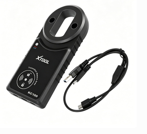 El nuevo <span class=keywords><strong>programador</strong></span> de llaves automático XTOOL KC100 utiliza la herramienta de diagnóstico XTOOL para la codificación IMMO ECU para agregar una llave de aprendizaje. - Product Image 5