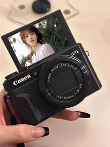 एच एंड एस डिजिटल कैनन पावरशॉट्स जी 7 x मार्क <span class=keywords><strong>ii</strong></span> 20.1 एमपी कॉम्पैक्ट कैमरा-ब्लैक न्यू ओम निजी मोल्ड - Product Image 4