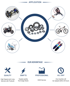 ตลับลูกปืนเหล็กโครเมี่ยมขนาดเล็ก7x26x9มม. ตลับลูกปืนแบบเปิด<span class=keywords><strong>637</strong></span>แบบไม่มีโล่ ABEC-1 ABEC-5 ABEC-3 - Product Image 2