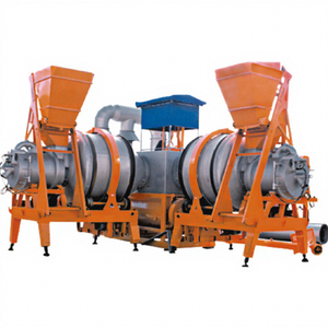 مصنع أسفلت متنقل صغير بتصميم متكامل، آلات إنشاء الطرق، خلاط أسفلت ساخن، استهلاك وقود منخفض - Product Image 1