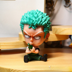 18 Figuras de Acción de <span class=keywords><strong>Anime</strong></span> de Luffy y Zoro, Muñecos de PVC, Personajes Lindos, Juguetes Coleccionables - Product Image 4