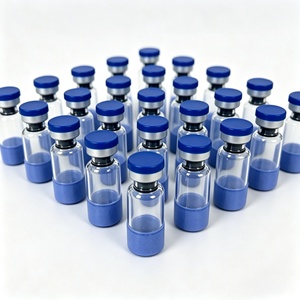 Envío Rápido, Alta Pureza, GHK-Cu, Tripéptido de Cobre-1, Precio Bajo al por Mayor, Materia Prima Cosmética, Polvo de Péptido de Cobre Azul - Product Image 2