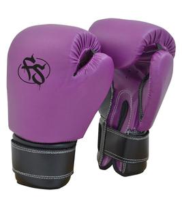 Guantes de boxeo de cuero genuino de alta calidad, guantes profesionales de boxeo - Product Image 1