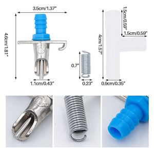 Thỏ Núm Vú Người Uống Tự Động <span class=keywords><strong>Waterer</strong></span> Uống Rượu Núm Vú Công Cụ Uống Cho Thỏ - Product Image 1